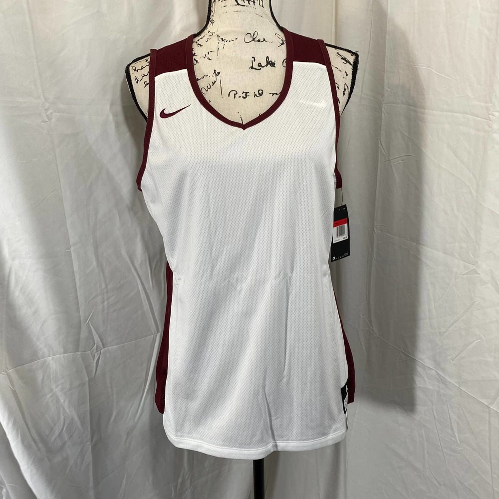 Nike Team V-Neck Sleeveless Reversible Game Jersey Sz L